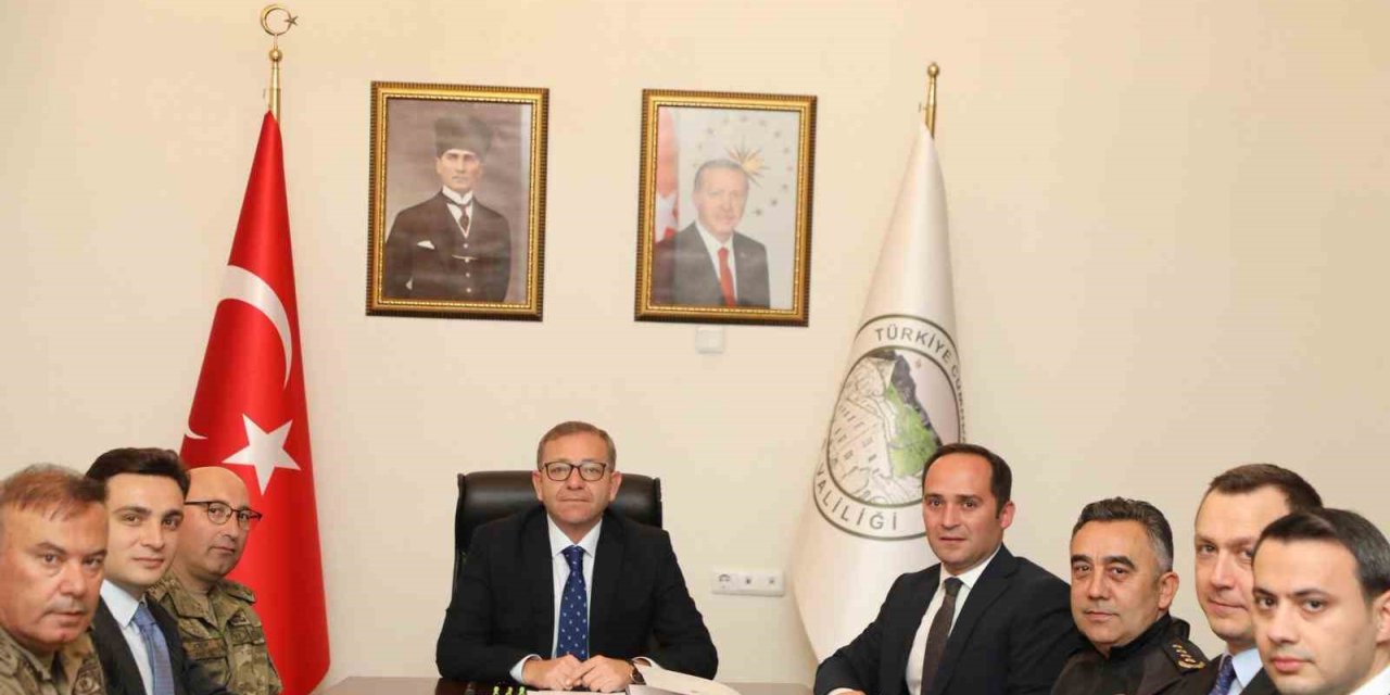 Kars’ta İl Güvenlik ve Asayiş toplantısı