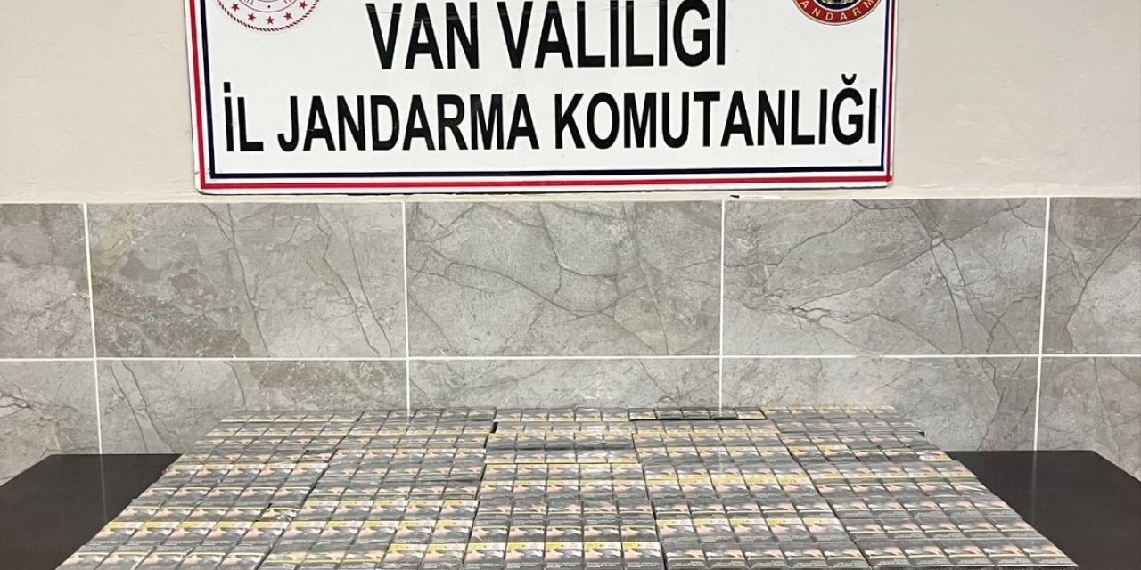 Van’da 3 bin 75 paket kaçak sigara ele geçirildi