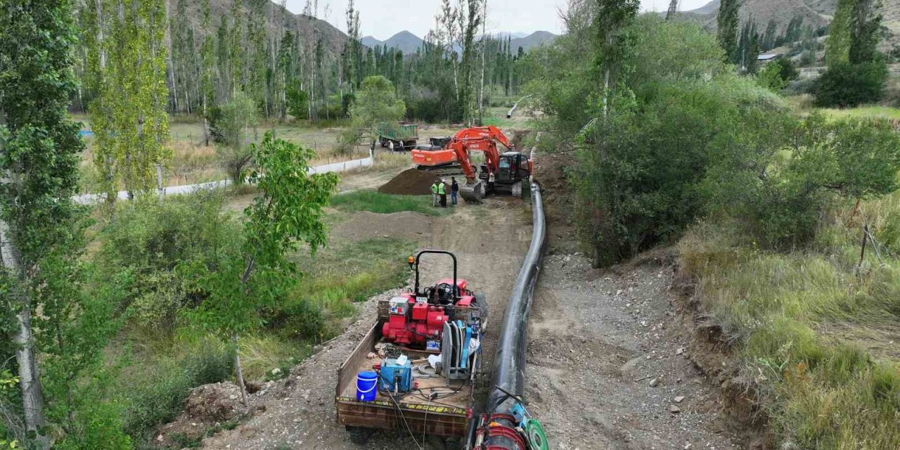 Erzurum’da 6 bin 860 dekar arazi modern sulamaya kavuşuyor
