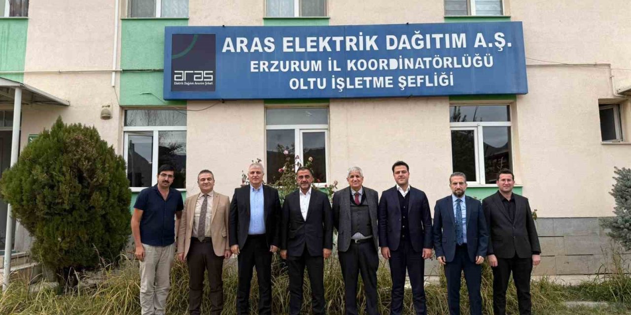 Aras EDAŞ üst yönetimi saha ziyaretlerinde