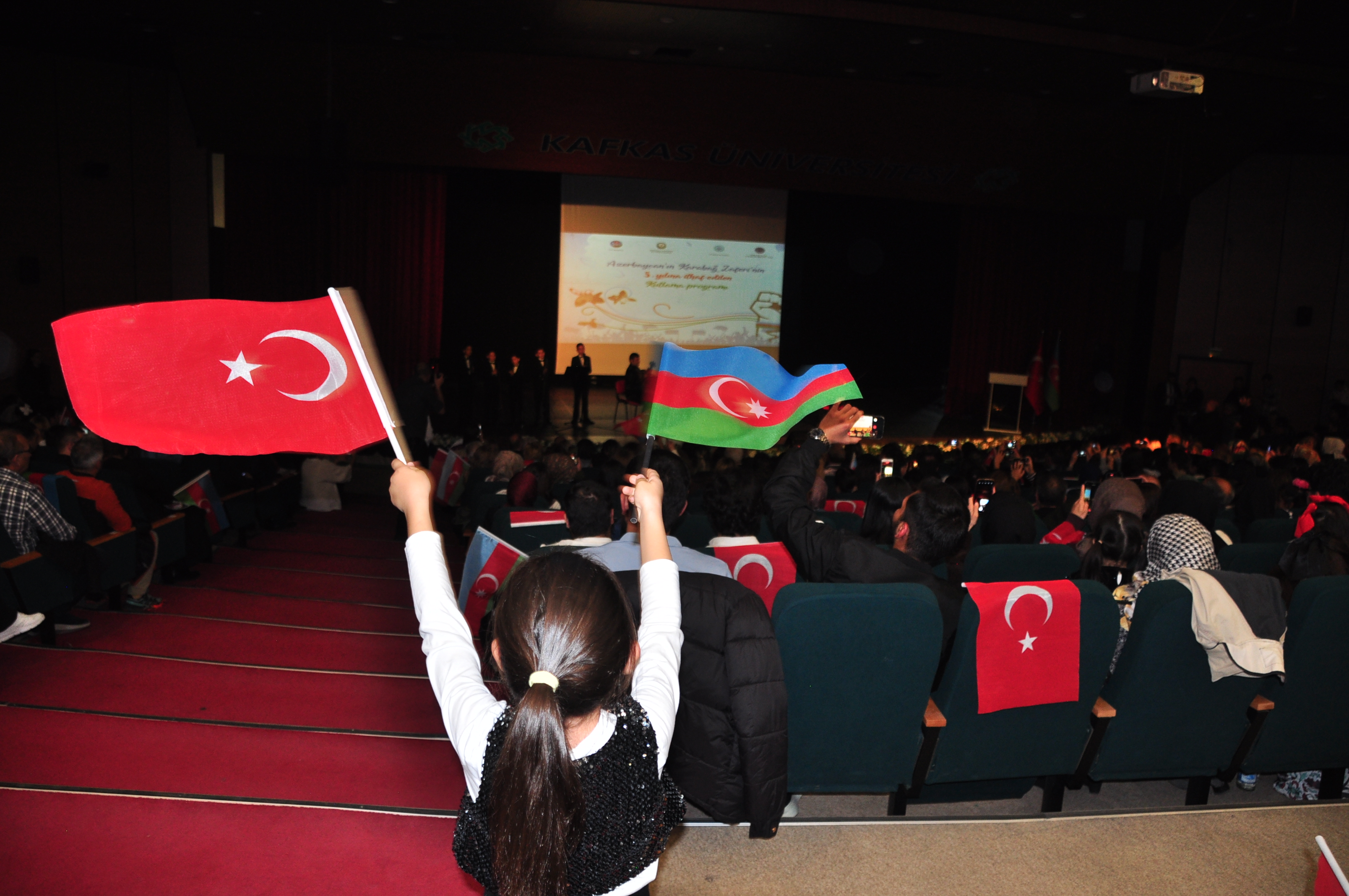 Kars’ta Karabağ Zaferi’nin 5'inci yıldönümü kutlandı