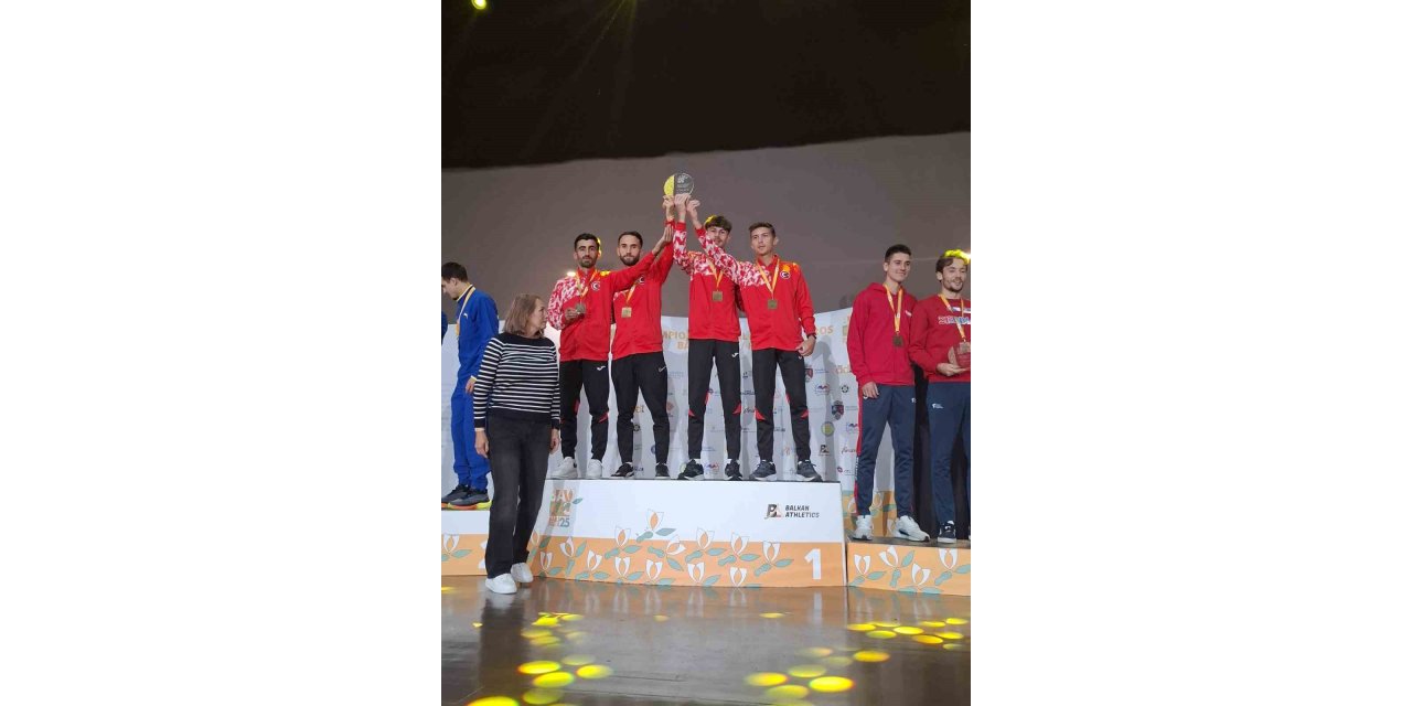 Karslı atlet balkan şampiyonu oldu