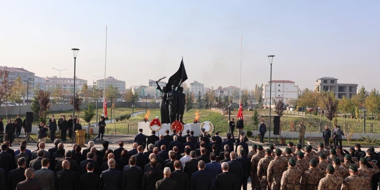Iğdır’da Atatürk’ü anma etkinliği