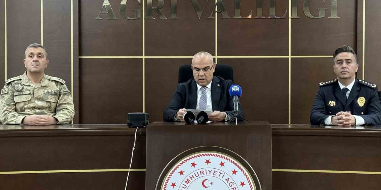 Ağrı Valisi Koç: "Devletimiz, milletimizin huzuru ve güvenliği için daima güçlü ve kararlıdır"