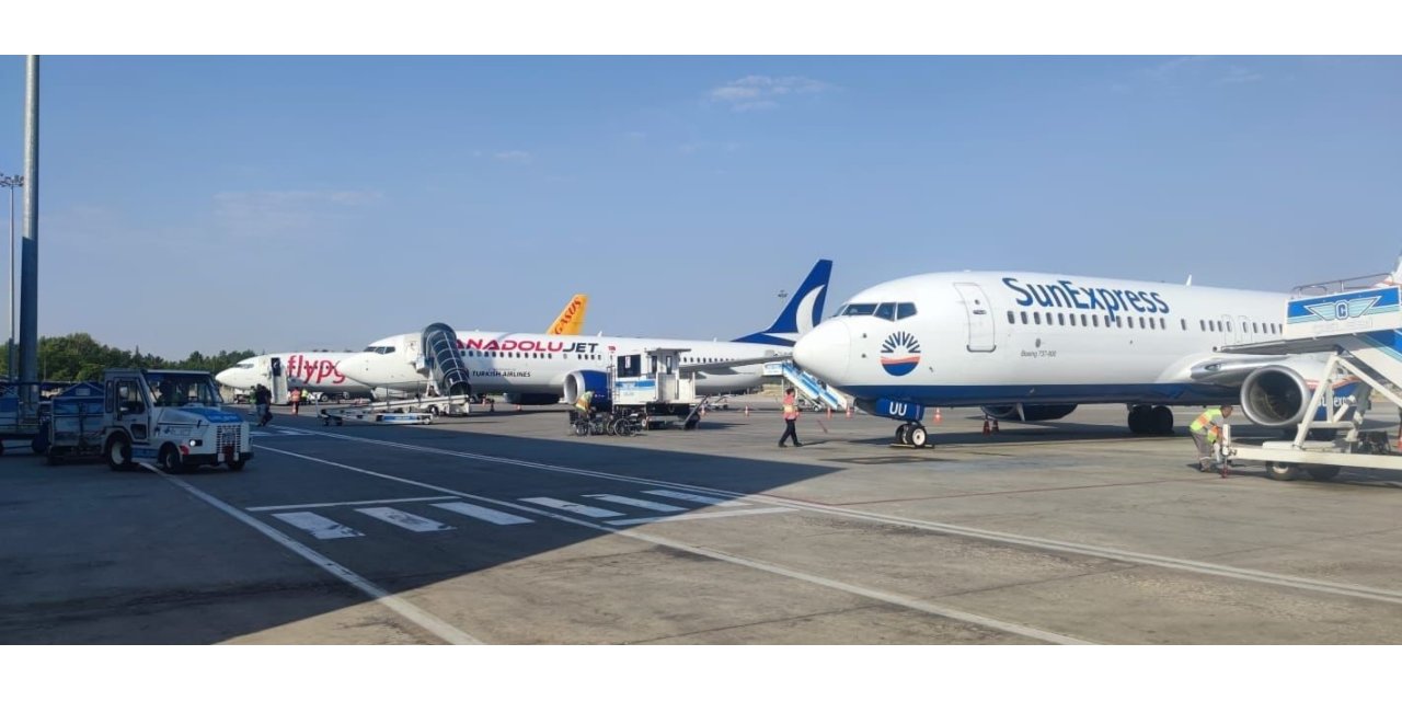 Malatya Havalimanı’nda Ekim ayında 70 bin 548 yolcuya hizmet verildi