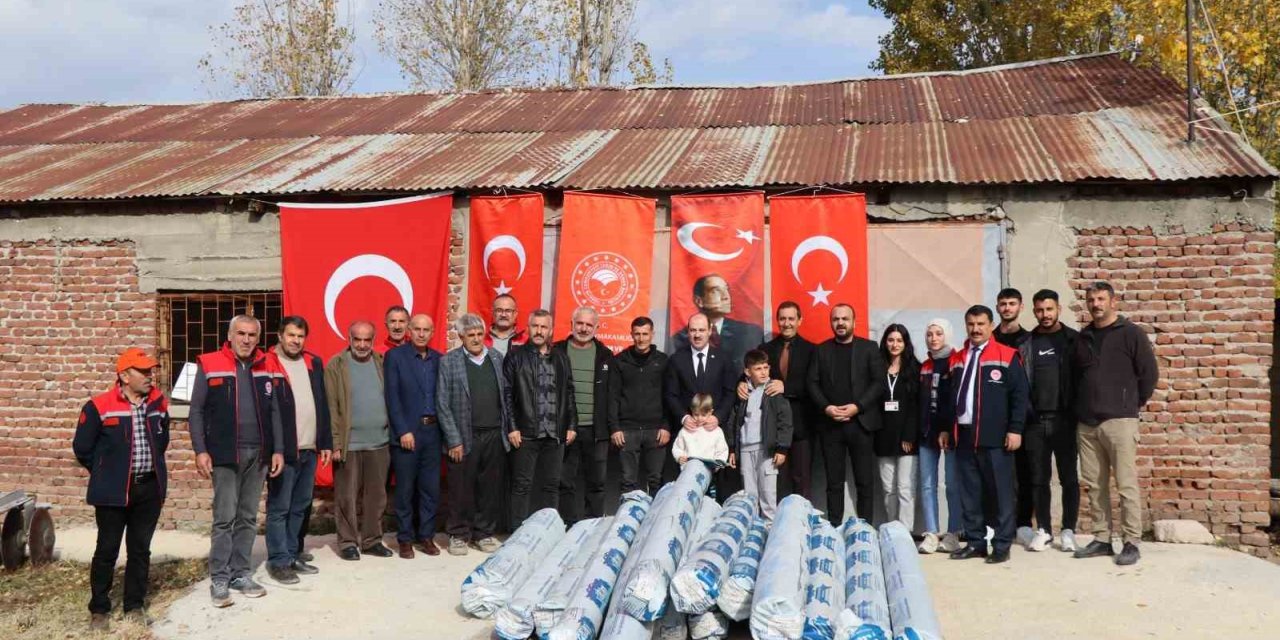 Erzurum’da seralar hibe desteğiyle yenilendi