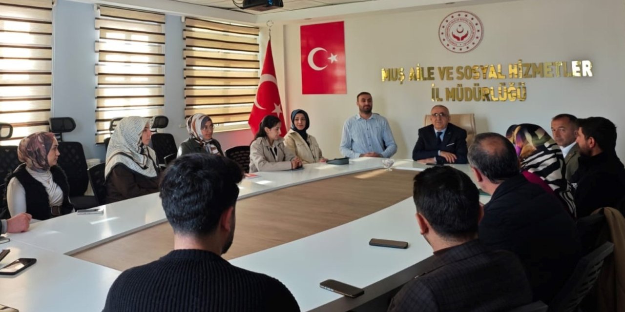 Muş’ta yılsonu değerlendirme toplantısı yapıldı