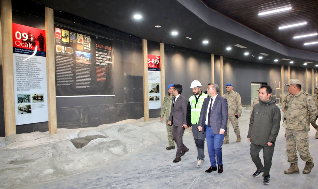 Vali Ziya Polat, Allahuekber Dağları Milli Parkı'nda incelemelerde bulundu