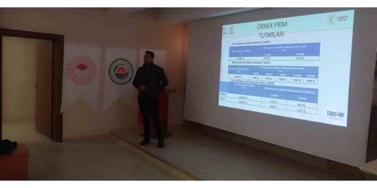Tekman’da tarım sigortaları bilgilendirme semineri