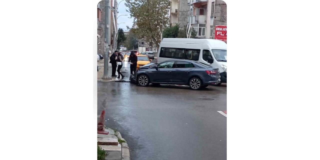 Elazığ’da trafik kazası: 1 yaralı