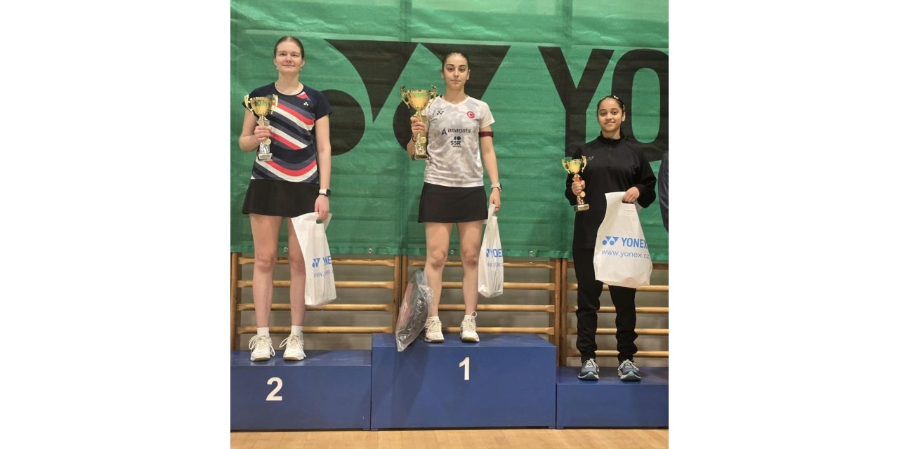 Aleyna Korkut’tan Çekya’da altın madalya