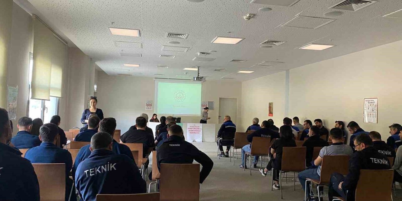 Elazığ’da kadına yönelik şiddetle mücadele eğitim