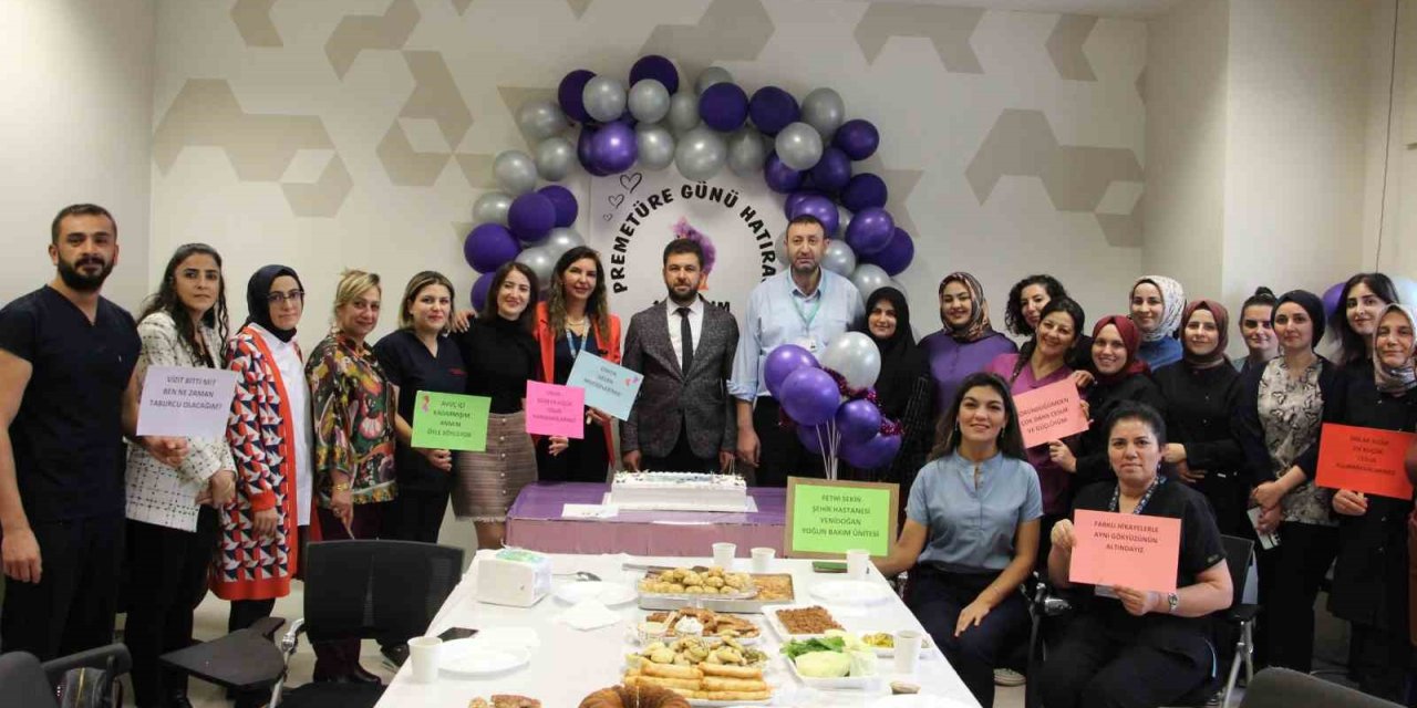 Elazığ’da ‘Dünya Prematüre Günü’ kutlandı