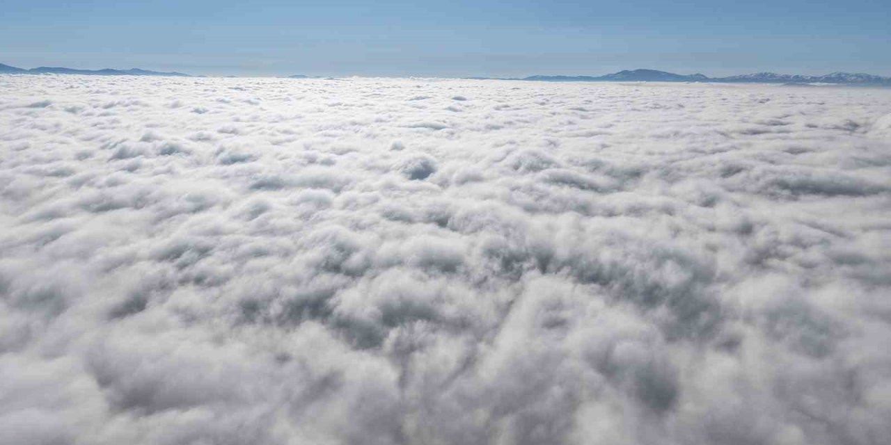 Elazığ’da bulutların görsel şöleni