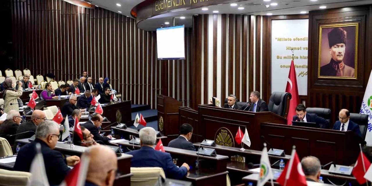 Malatya Büyükşehir Belediye Meclisi Kasım ayı 2’inci birleşimi yapıldı