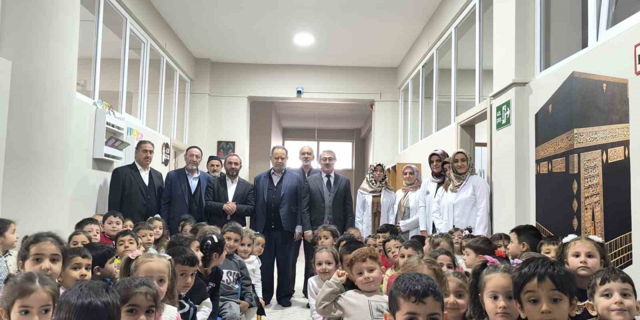 Müftüden Kur’an Kurslarına ziyaret