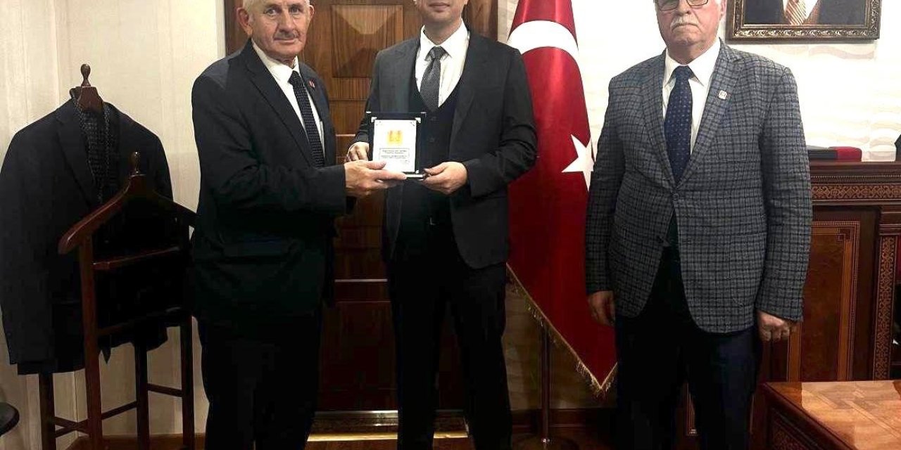 Muharip gazilerden kaymakamlara ziyaret