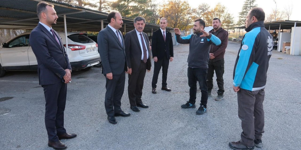 UMKE’nin kahramanlarına Başkan Aksun’dan destek