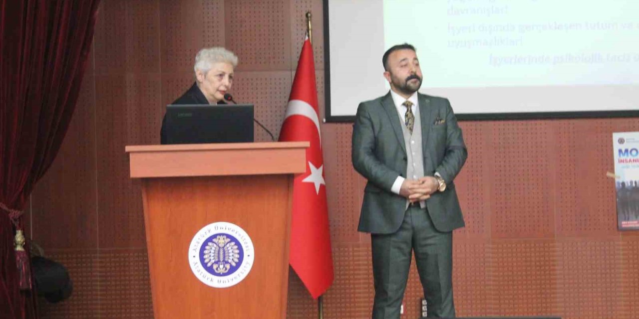 Erzurum’da "İşyerinde psikolojik taciz Mobbing" paneli