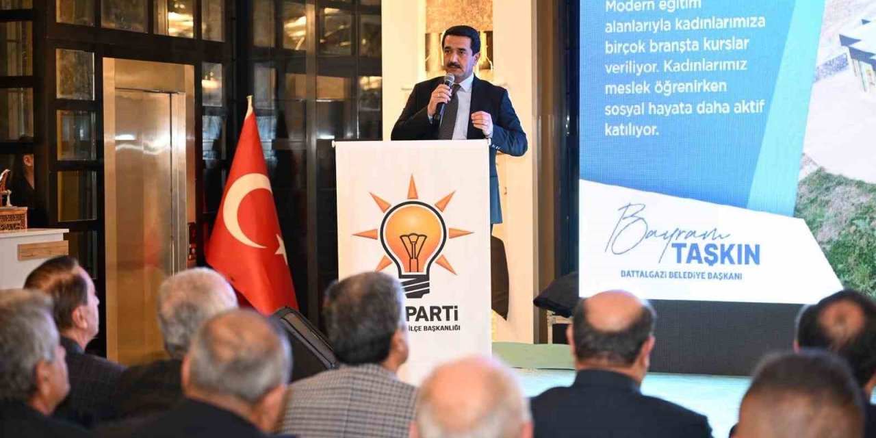 Başkan Taşkın: "Battalgazi’de hizmet süreci devam ediyor"