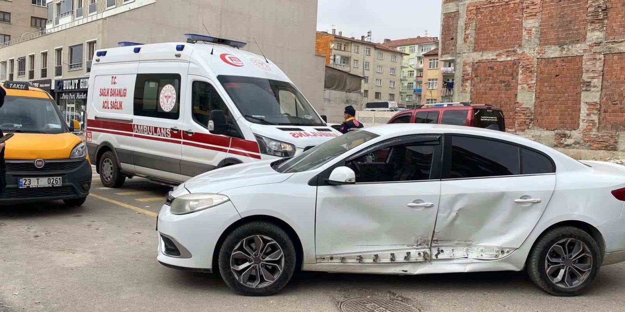 Elazığ’da trafik kazası: 1 yaralı