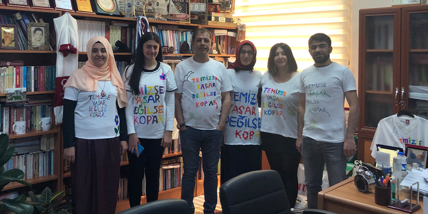 Kafkas Üniversitesi öğrencilerinden ‘’Temizse Yaşar’’ projesi