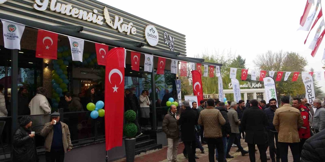 Bölgenin ilk Glutensiz Kafesi Malatya’da açıldı