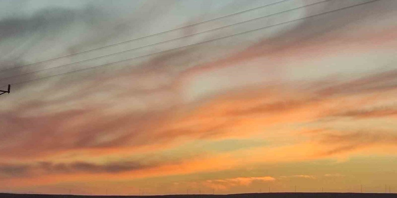 Ardahan’da gün doğumu mest etti