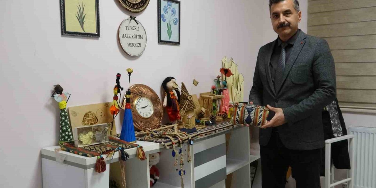 Tunceli Halk Eğitim’den 62 kursla, bin 162 kursiyere eğitim desteği