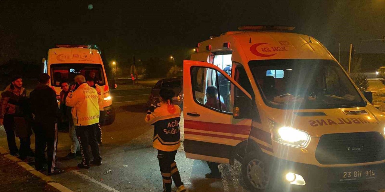 Elazığ’da trafik kazası: 6 yaralı