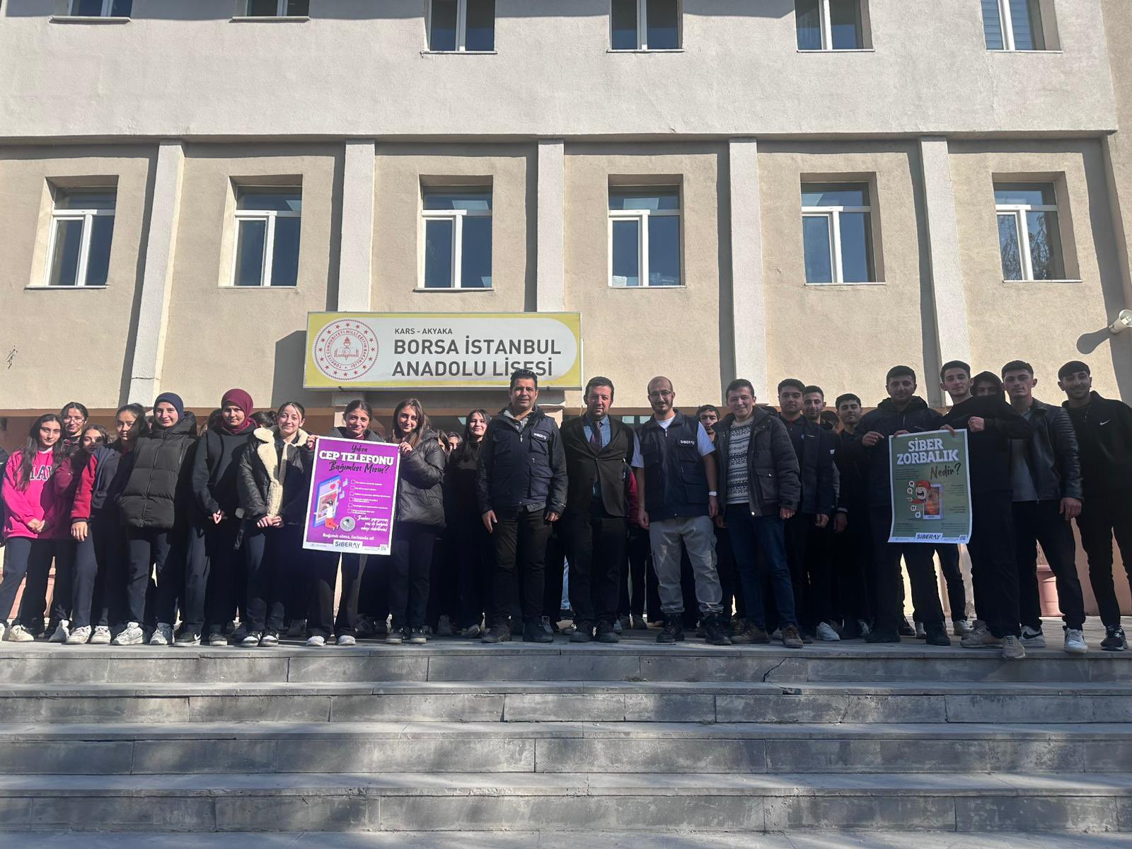 Kars’ta öğrencilere siber güvenlik eğitimi verildi