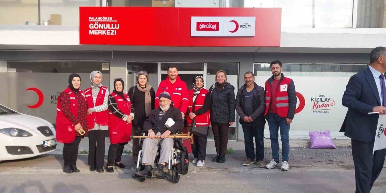 Türk Kızılay Palandöken Şubesi yine yürekleri ısıttı