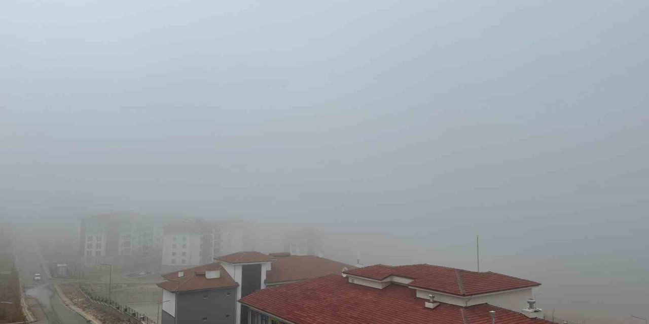 Elazığ’da sis etkisini sürdürüyor