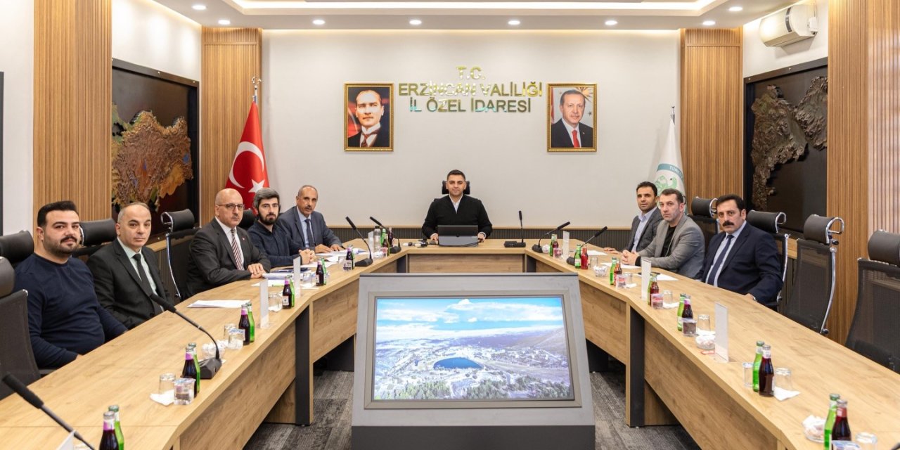 İl Özel İdaresinde Encümen toplantısı yapıldı