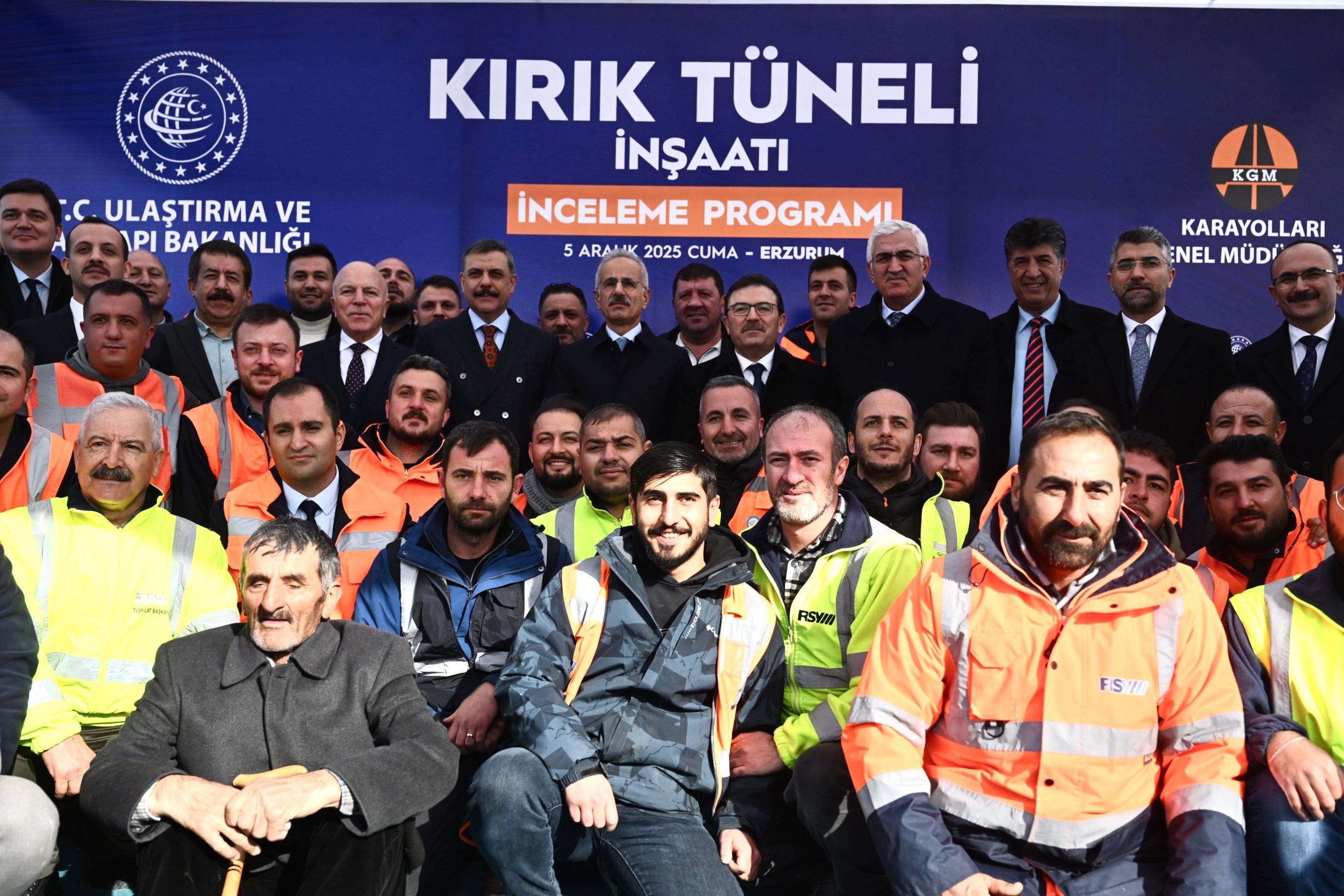 Bakan Uraloğlu: Erzincan–Erzurum–Kars Hızlı Tren Hattı 2026’da projelendirilecek