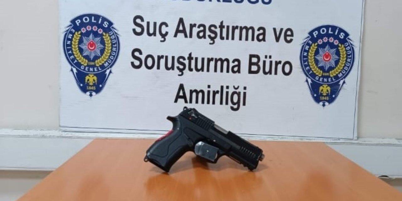 Sarıkamış’ta silah ele geçirildi