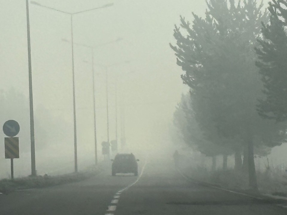 Kars’ta soğuk hava ve sis etili oluyor