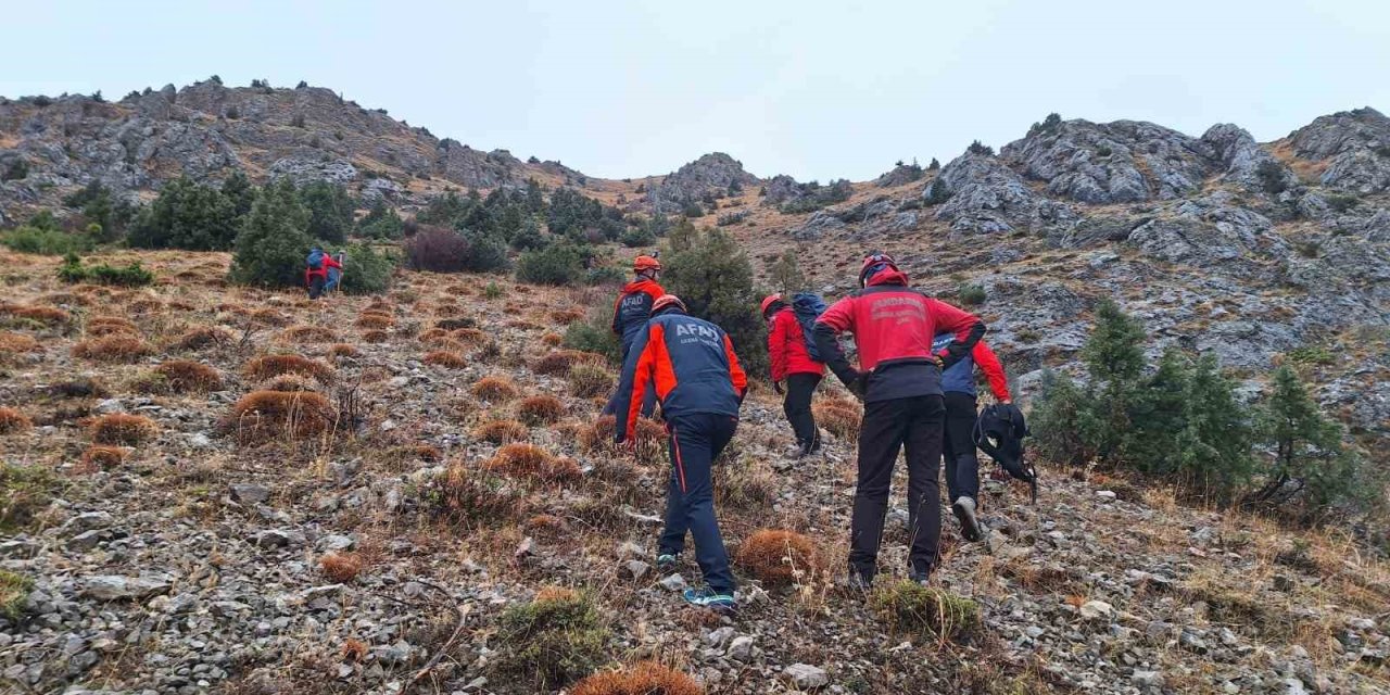 Erzincan’da kayalıklarda mahsur kalan 11 keçi 3 saatlik operasyonla kurtarıldı