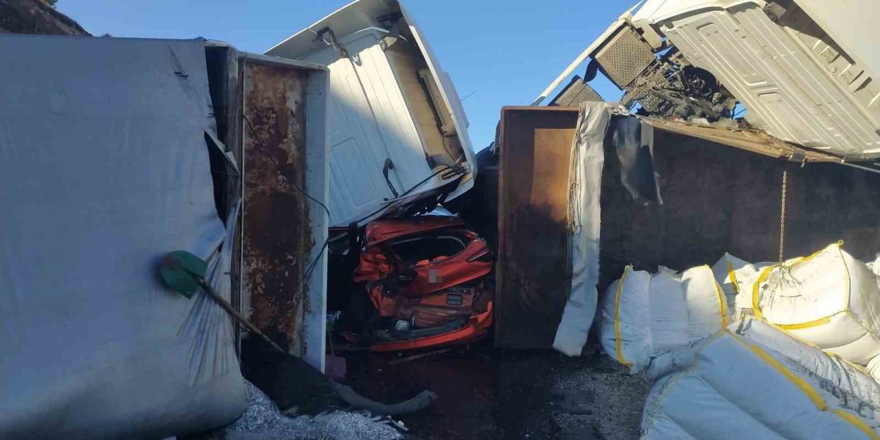 Ardahan’da zincirleme kaza