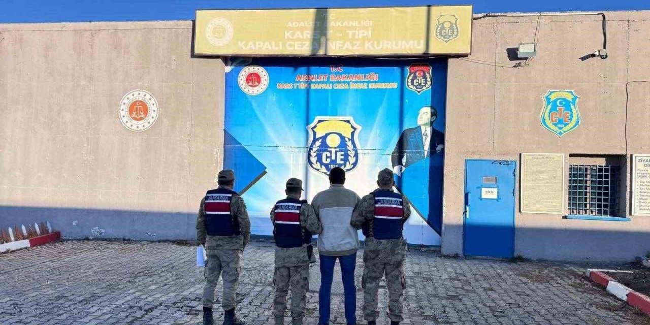 Kars’ta 5 yıl hapis cezası bulunan 1 kişi yakalandı