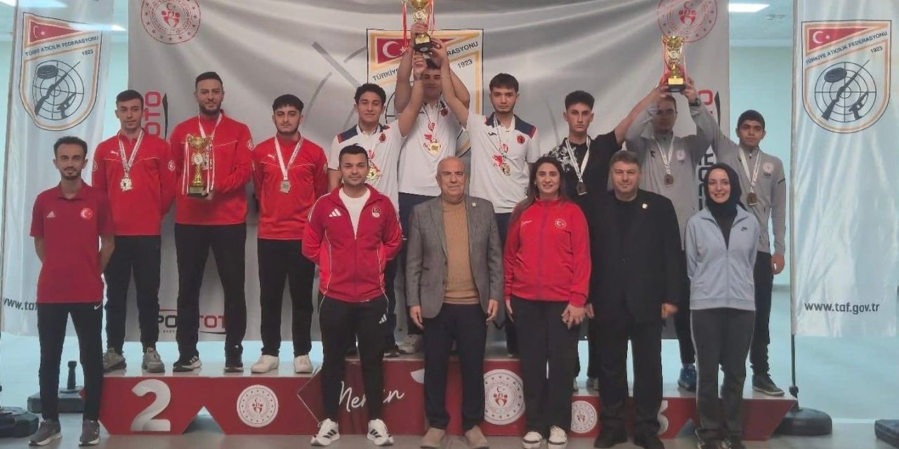 Havalı silahlar seçmelerinde Erzincan rüzgârı