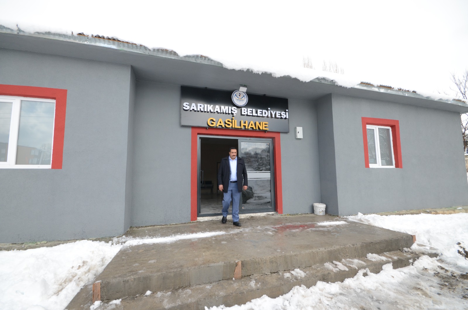 Sarıkamış’ta yapımı tamamlanan morg ve gasilhane hizmete girdi