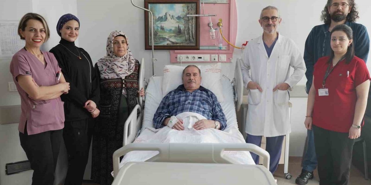 Malatya’da aort yırtığı kapalı yöntemle onarıldı