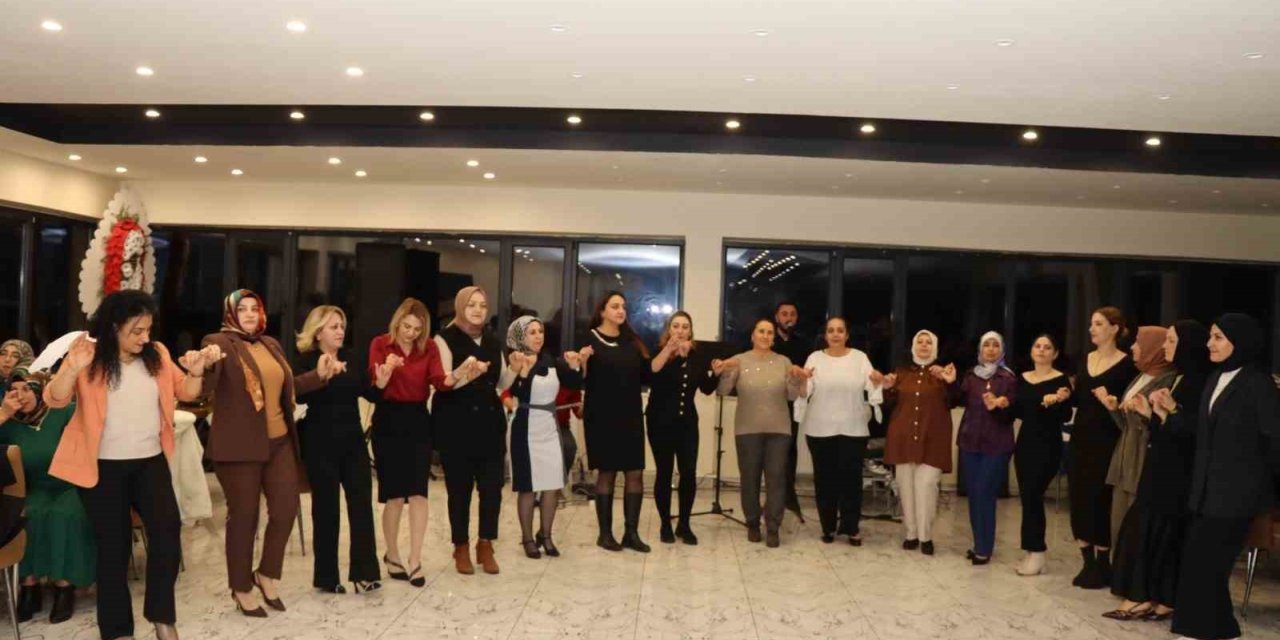 Çalışan kadınlar gönüllerince eğlendi