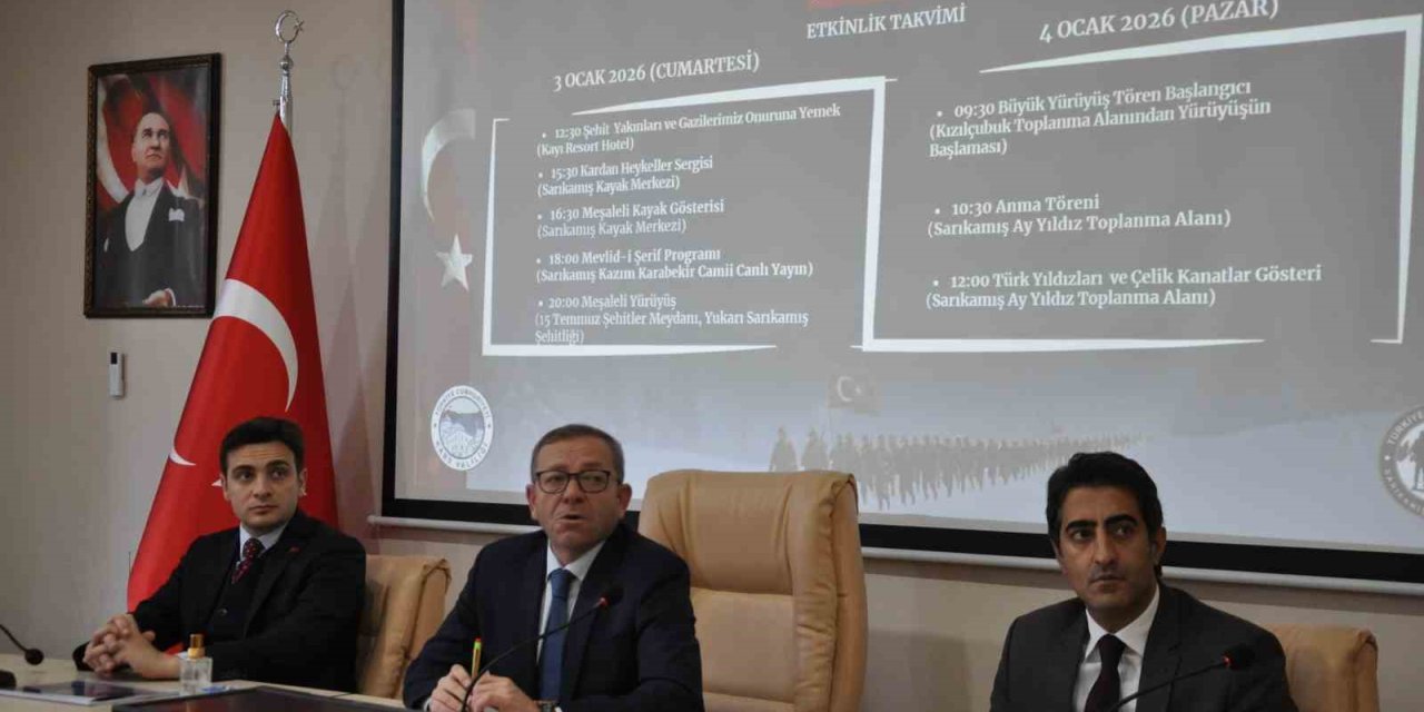 Sarıkamış Şehitleri 3-4 Ocak’ta anılacak