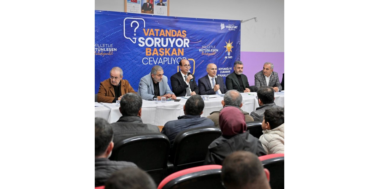 Başkan Geçit "Malatya’yı dirençli ve güvenli bir geleceğe hep birlikte taşıyoruz"