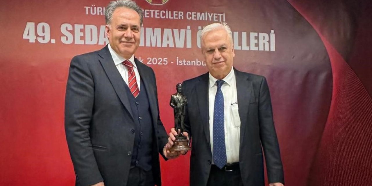 Prof. Dr. Sezai Yılmaz’a TGC Sedat Simavi ödülü