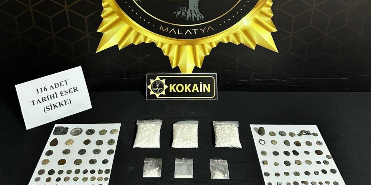 Malatya’da uyuşturucu operasyonu: 1 tutuklama