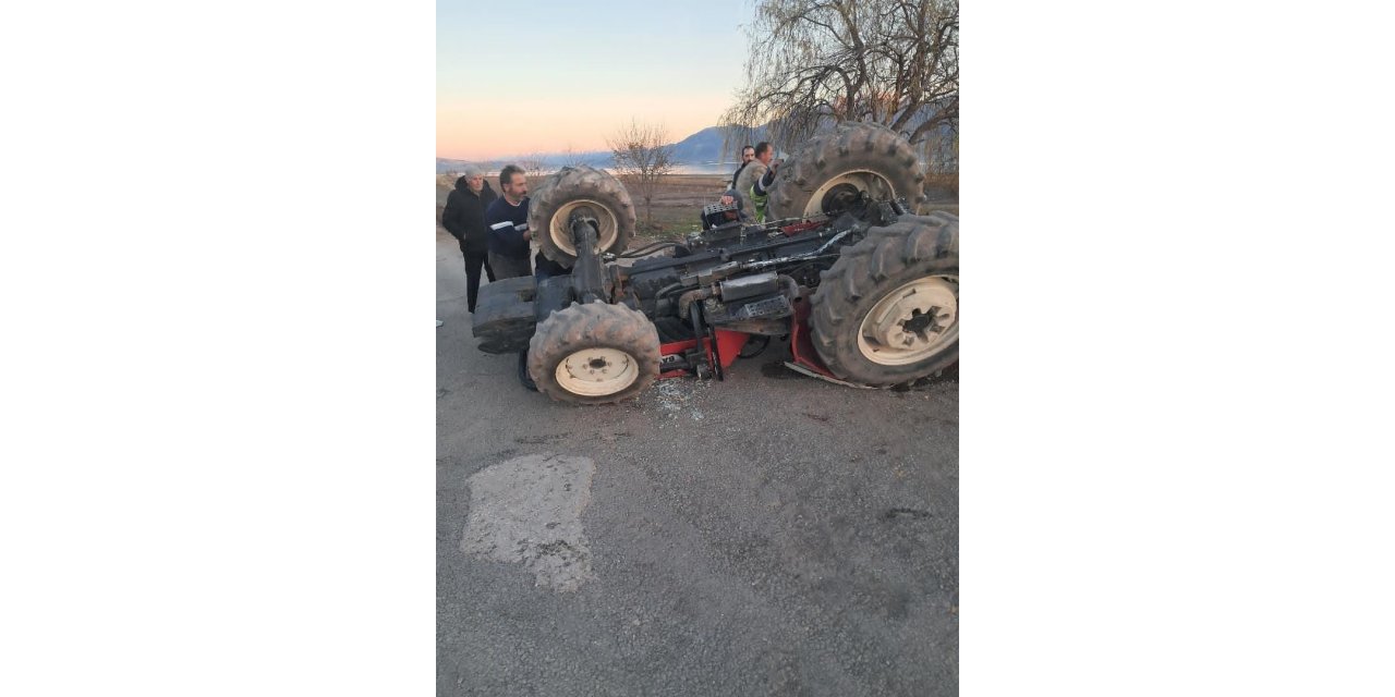 Elazığ’da trafik kazası: 1 ağır yaralı