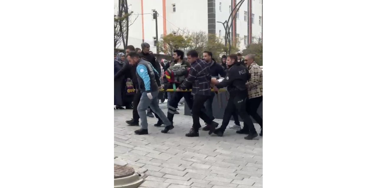 Muş’ta apartman dairesinde korku dolu anlar